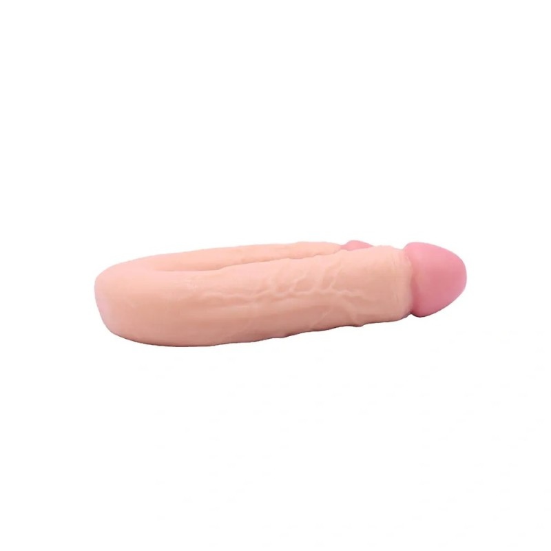 Dario | Realistic Double Dildo - Flesh - 22cm