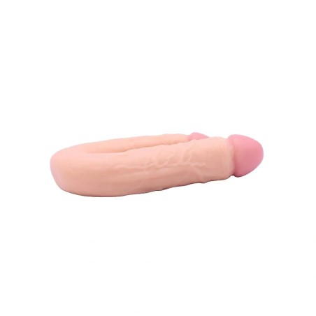 Dario | Realistic Double Dildo - Flesh - 22cm