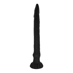 Snake Venom Πρωκτικό Ομοίωμα Σιλικόνης - Μαύρο - 42cm