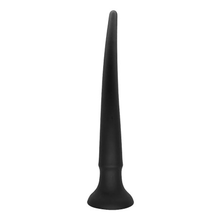 Long Spear Πρωκτικό Ομοίωμα Σιλικόνης - Μαύρο - 39cm
