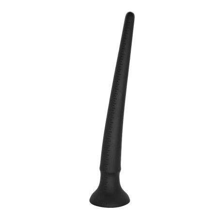 Long Spear Πρωκτικό Ομοίωμα Σιλικόνης - Μαύρο - 29cm