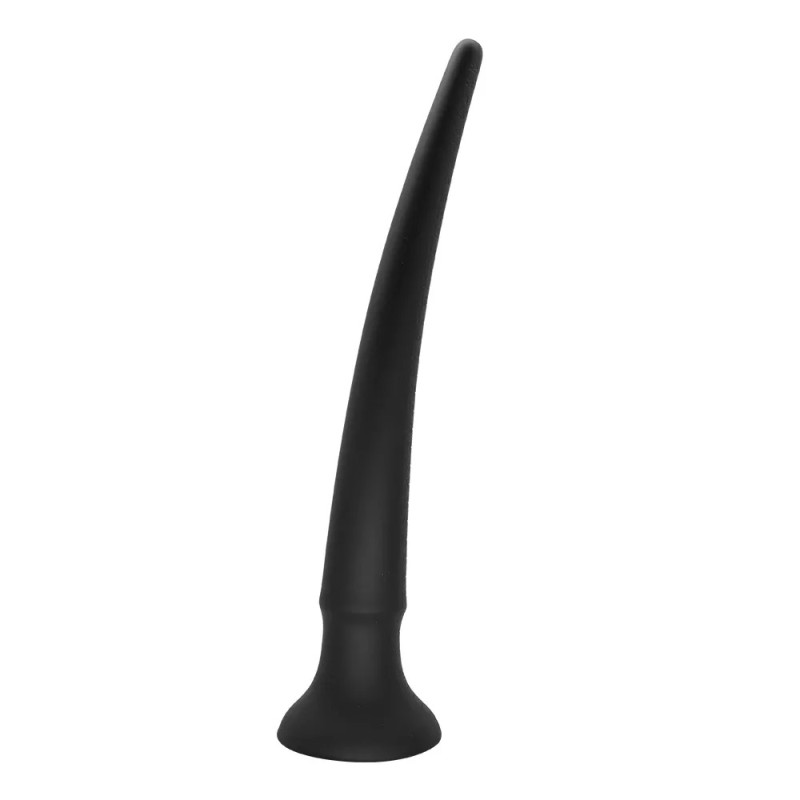 Long Spear Πρωκτικό Ομοίωμα Σιλικόνης - Μαύρο - 29cm