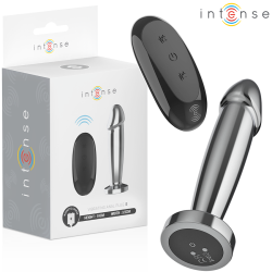 INTENSE | Μεταλική Δονούμενη Πρωκτική Σφήνα - Τηλεχειριστήριο - Small