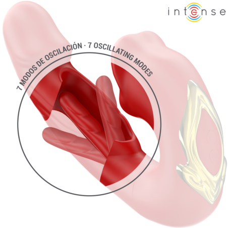 INTENSE | NATHY | Double VIibrator With Multifunction Stimulating Mouth
