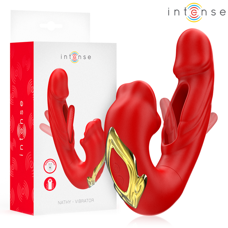 INTENSE | NATHY | Κλειτοριδικός και G-Spot Multifunction Δονητής