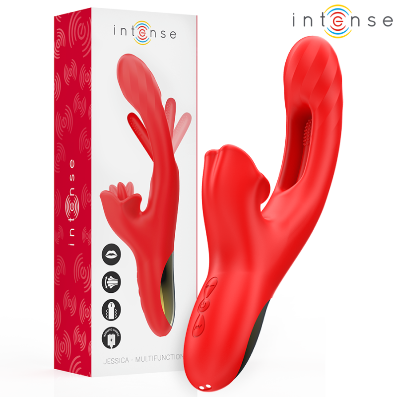 INTENSE | JESSICA | Multifunction Vibrator With Clit Stimulation