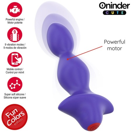 ONINDER CUTE | Love Butt | App Controlled Vibrating Butt Plug