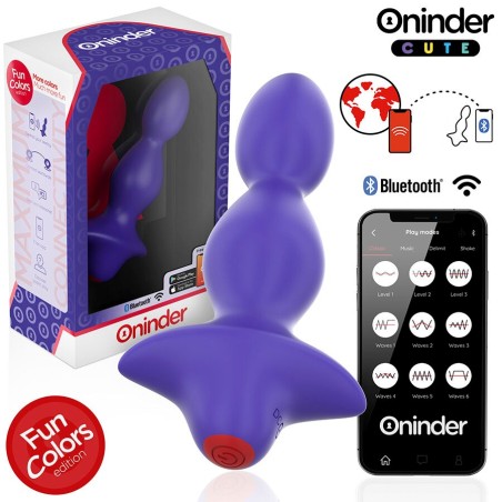 ONINDER CUTE | Love Butt | App Controlled Δονούμενη Πρωκτική Σφήνα