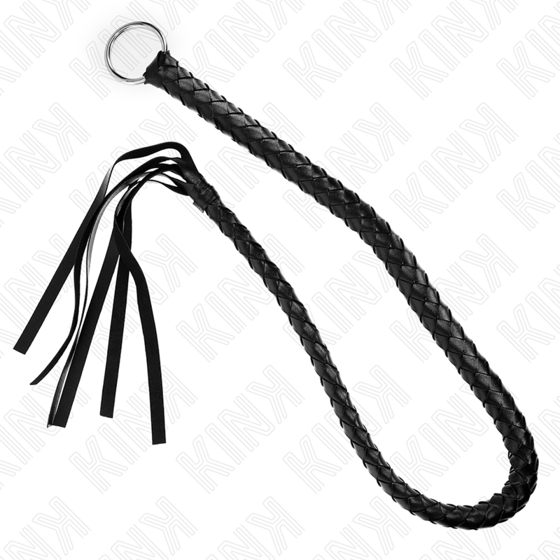 KINK | Snake Whip With Black Hand Ring 65cm