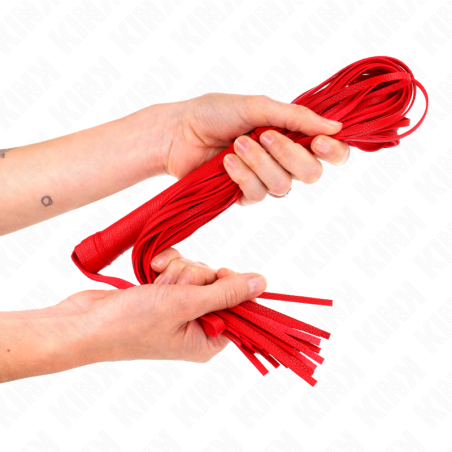 KINK | Red Shoft PVC Whip 70cm