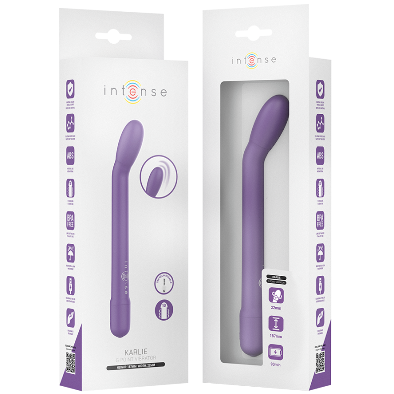 INTENSE | KARLIE | Rechargeable G-Spot Stimulator - Purple