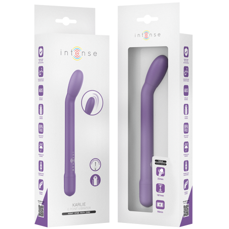 INTENSE | KARLIE | Rechargeable G-Spot Stimulator - Purple