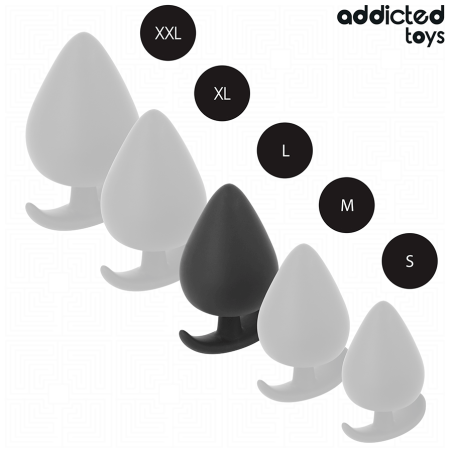 ADDICTED TOYS | Silicone Anal Plug Large 8cm