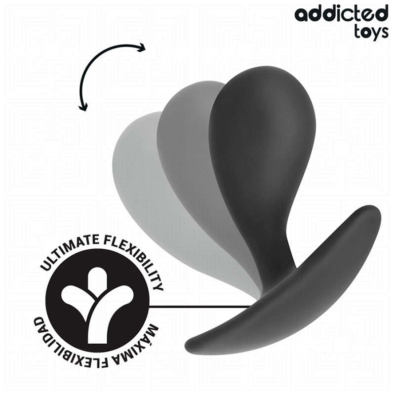 ADDICTED TOYS | Set Of 3 Silicone Anal Plugs - Model 3