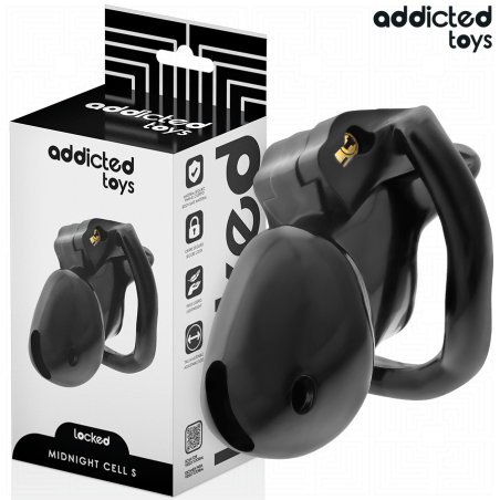 ADDICTED TOYS | LOCKED - MINDNIGHT CELL | Chastity Size Small