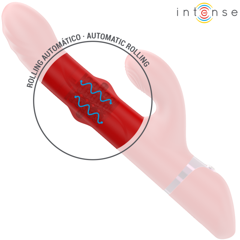 INTENSE | LELE | Rotating & Oscillation Rabbit Silicone Vibrator