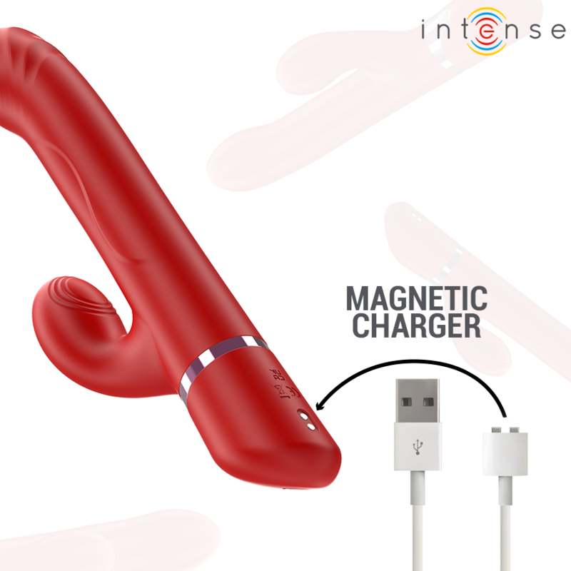 INTENSE | LELE | Rotating & Oscillation Rabbit Silicone Vibrator