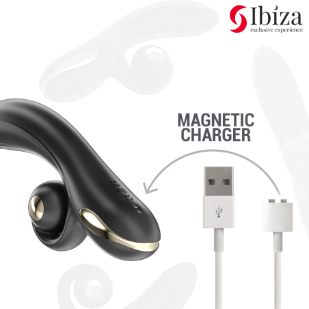 IBIZA | TWISTER | Vibrator With Curved Stimulator & Rotation