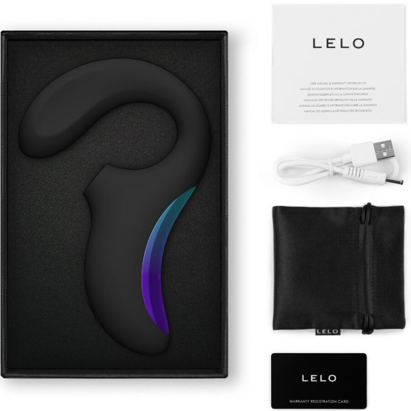 LELO | ENIGMA WAVE | TRIPLE VIBRATION MASSAGER BLACK