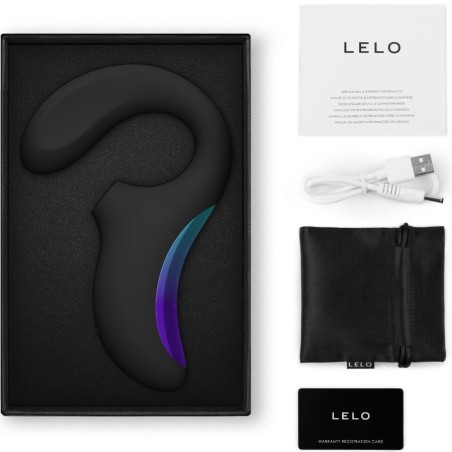 LELO | ENIGMA WAVE | Massager Σιλικόνης Τριπλής Δράσης - Μαύρος