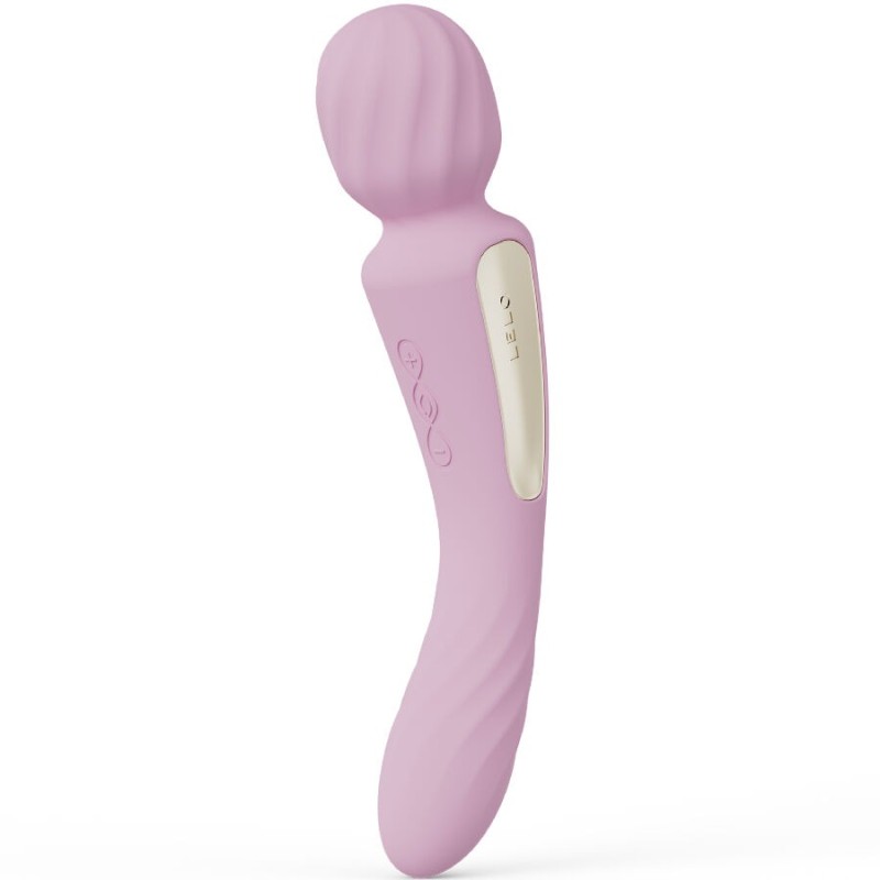 LELO | SWITCH | WAND DOUBLE STIMULATION VIBRATOR - SOFT PINK
