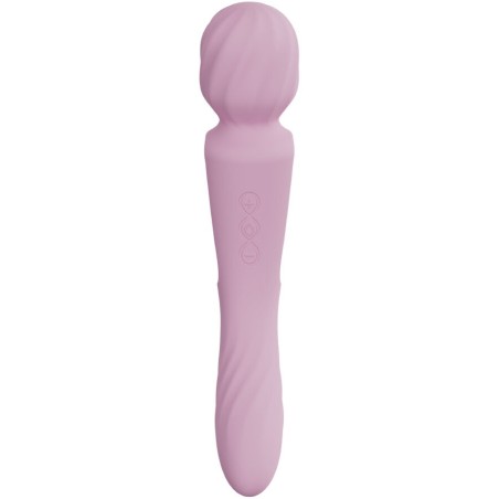 LELO | SWITCH | WAND DOUBLE STIMULATION VIBRATOR - SOFT PINK