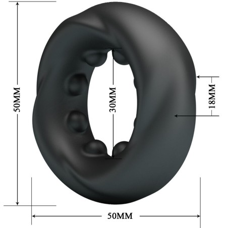 CRAZY BULL | DAQUEZ | SILICONE COCK RING MODEL 4