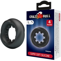 CRAZY BULL | DAQUEZ | Δαχτυλίδι Πέους Σιλικόνης MODEL 4