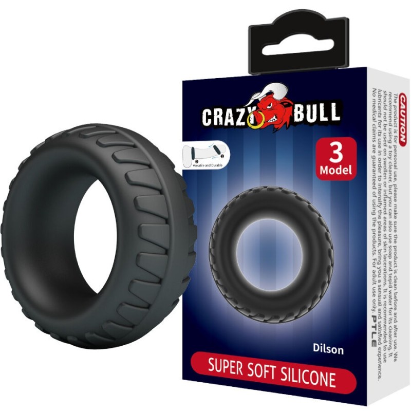 CRAZY BULL | DILSON | SILICONE COCK RING MODEL 3