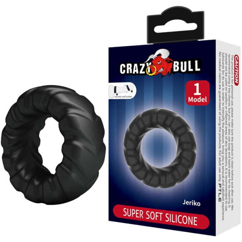CRAZY BULL | JERIKO | SILICONE COCK RING MODEL 1