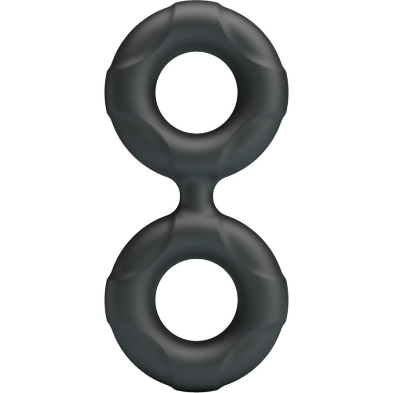 CRAZY BULL | RADWAN | DOUBLE SILICONE COCK RING MODEL 19