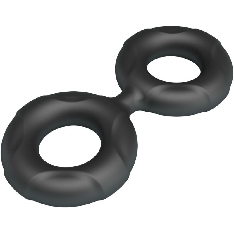 CRAZY BULL | RADWAN | DOUBLE SILICONE COCK RING MODEL 19