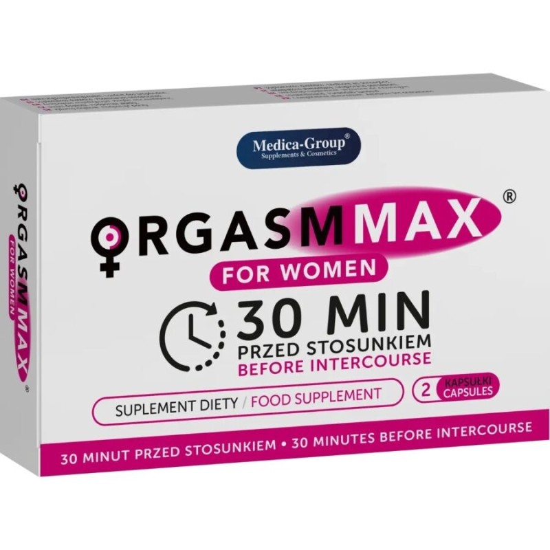 MEDICA GROUP | ORGASM MAX | Γυναικείο Διεγερτικό - 2 τμχ