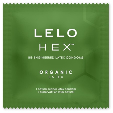 LELO - HEX ORGANIC CONDOM BOX 3 UNITS
