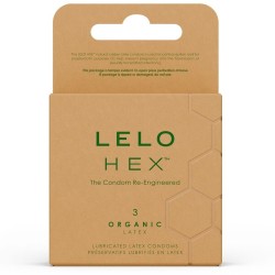 LELO | HEX | Οργανικά Προφυλακτικά 3τμχ