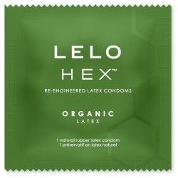 LELO - HEX ORGANIC CONDOM - 1 UNIT
