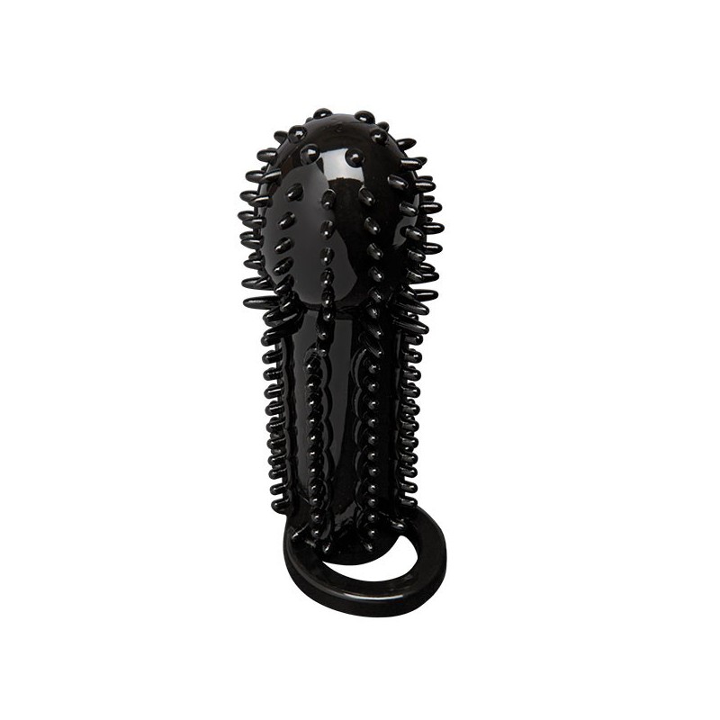 OptiMALE - Stimulator Extension with Ball Strap - Black