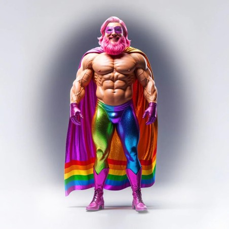 Super Peter - Keychain - Pink