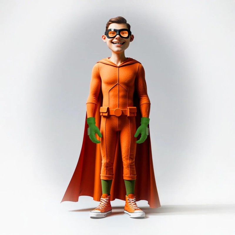 Super Willy | Keychain - Orange