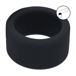 Liquid Silicone Ball Strap - Medium - 34mm - Black