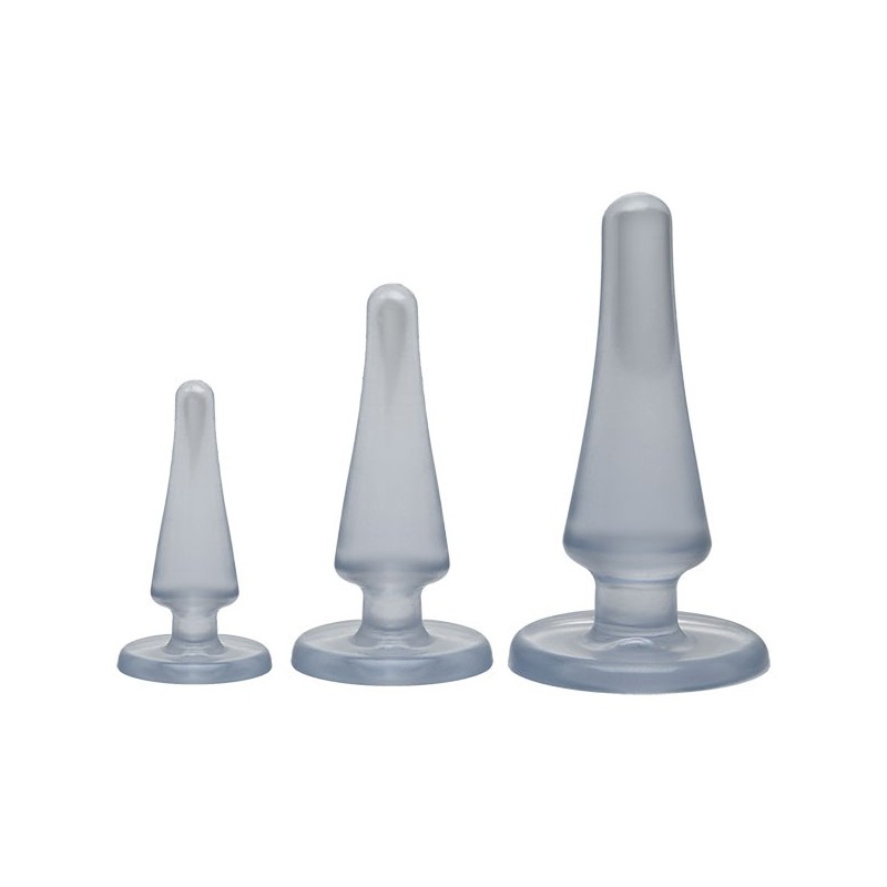 Crystal Jellies Anal Initiation Kit - Clear