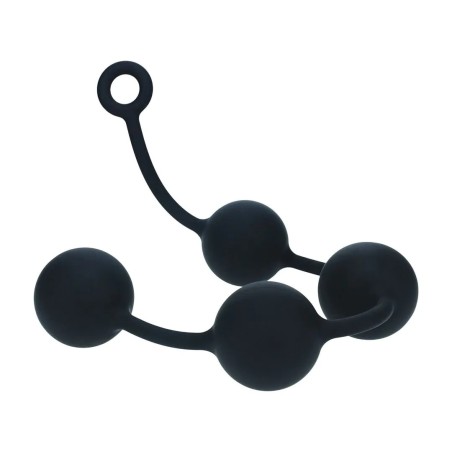 Round Silicone Anal Balls - XXL - 6cm