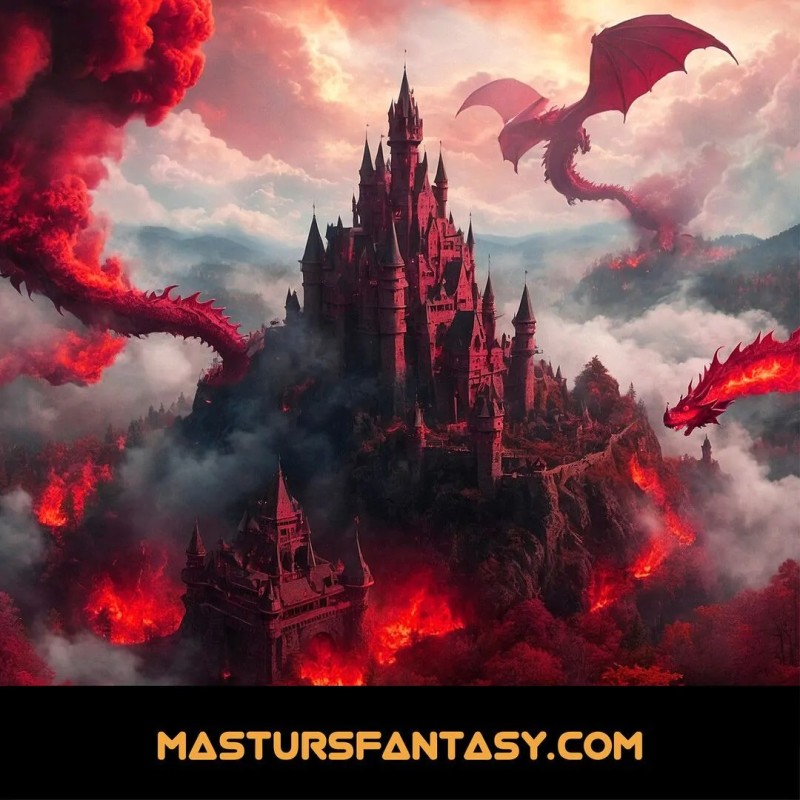 MASTURS | Solara | Fire Sorceress | Αφαιρούμενο Μανίκι Αυνανισμού