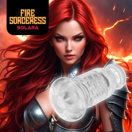 MASTURS | Solara | Fire Sorceress | Interchangeable Masturbating Sleeve