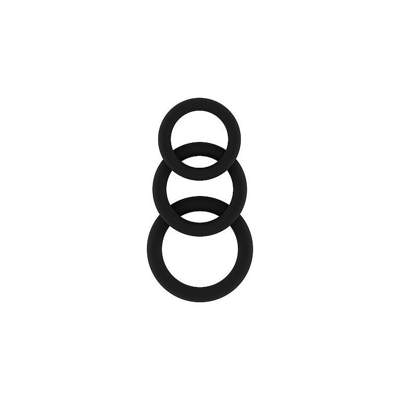 No.25 - Cockring Set - Black