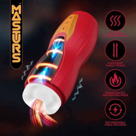 MASTURS | Solara | Fire Sorceress | Multi Function Masturbator