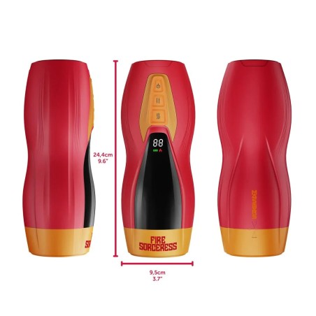 MASTURS | Solara | Fire Sorceress | Multi Function Masturbator