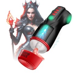 MASTURS | Raven | Shadow Sinner | Multi Function Masturbator