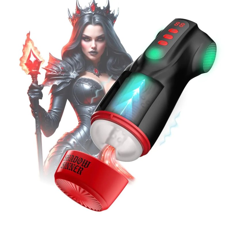 MASTURS | Raven | Shadow Sinner | Multi Function Masturbator