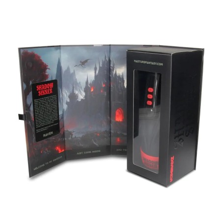 MASTURS | Raven | Shadow Sinner | Multi Function Masturbator